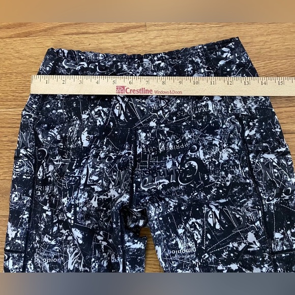 Sugar Pocket Leggings Women’s Large Multicolor Graphic Print Ankle Length Athlet - Picture 6 of 8